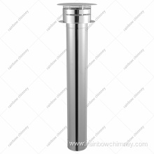 Water heater exhaust chimney pipe